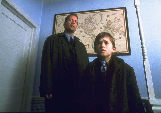 Buena Vista Pictures (Left-right:) Bruce Willis and Haley Joel Osment in "The Sixth Sense"