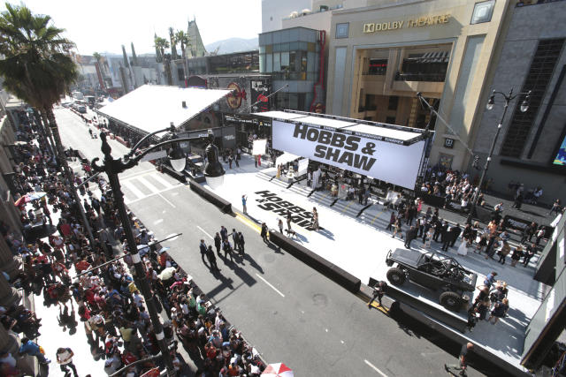 Hobbs & Shaw' premiere halted after electrical scare