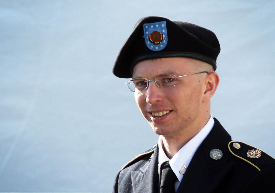 Following <a href="http://www.huffingtonpost.com/2013/07/30/bradley-manning-guilty_n_3677096.html" target="_blank">her trial for leaking classified government documents</a>, Chelsea Manning sent shockwaves through the nation when she announced her transgender identity and asked for the public's support.   "As I transition into this next phase of my life, I want everyone to know the real me," <a href="http://www.huffingtonpost.com/2013/08/22/bradley-manning-chelsea-manning_n_3794629.html" target="_blank">Manning said in a statement</a>. "I am Chelsea Manning. I am a female. Given the way that I feel, and have felt since childhood, I want to begin hormone therapy as soon as possible."