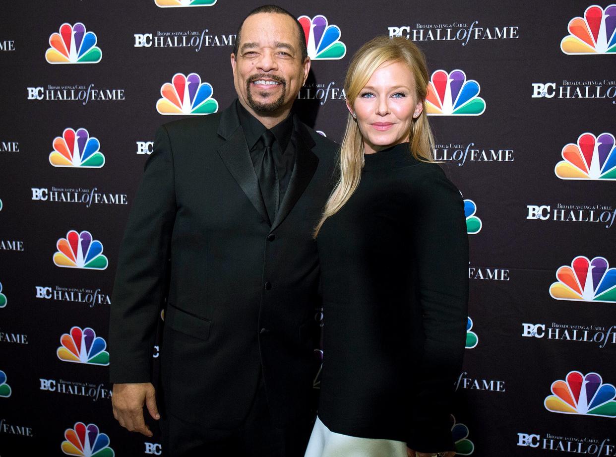 Ice-T and Kelli Giddish