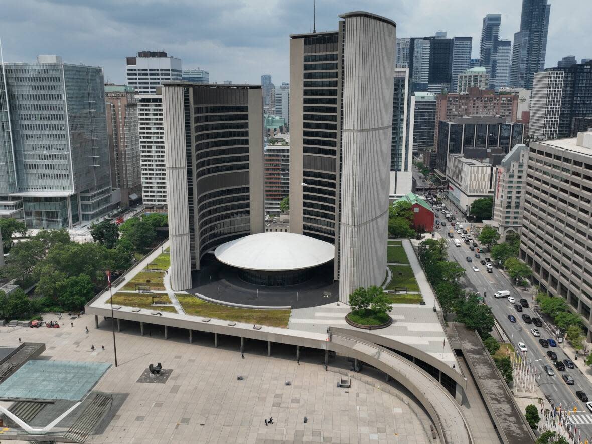 CBC Toronto asked all 102 mayoral candidates why they want to lead this city. The story below lays out what they told us. (Patrick Morrell/CBC - image credit)