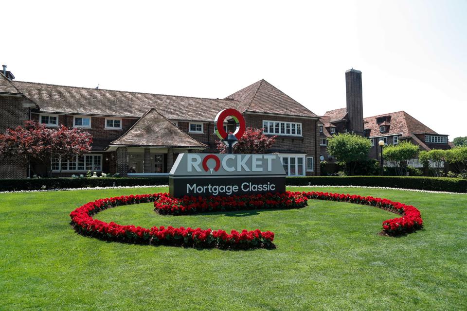 First round of Rocket Mortgage Classic at the Detroit Golf Club in Detroit, Thursday, July 1, 2021.