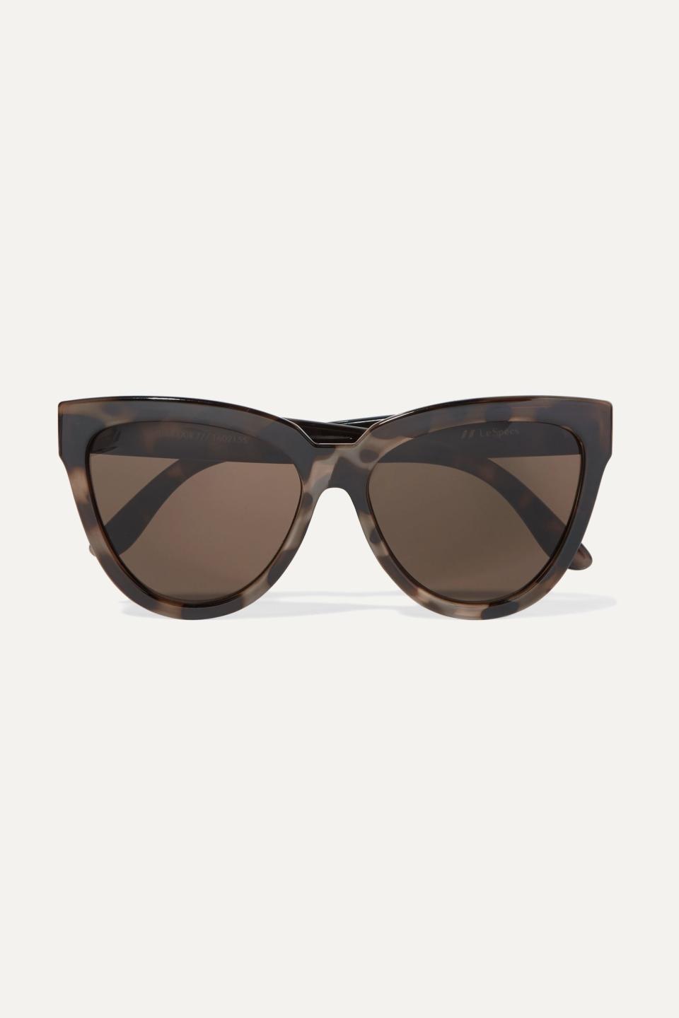 6) Liar Lair Cat-Eye Tortoise Shell Sunglasses