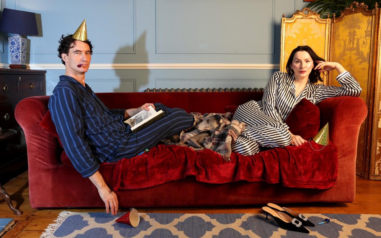 Basking on the sofa in pyjamas with her partner, Terence, reading Evelyn Waugh’s Put Out More Flags is Hannah Betts' idea of a well-spent New Year's Eve