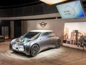 <h3>BMW added to its Vision 100 line in June. Here we see the Mini Vision Next 100 that was built for ridesharing.</h3>