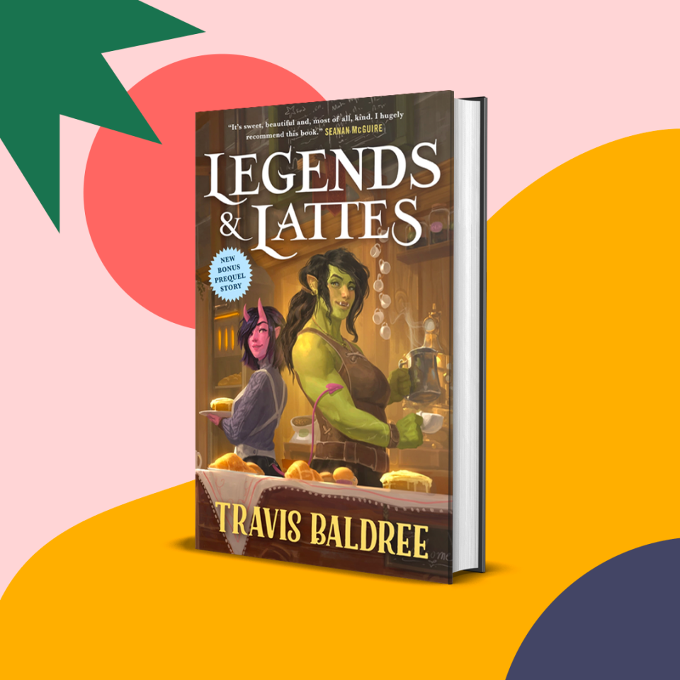 "Legends and Lattes" book cover