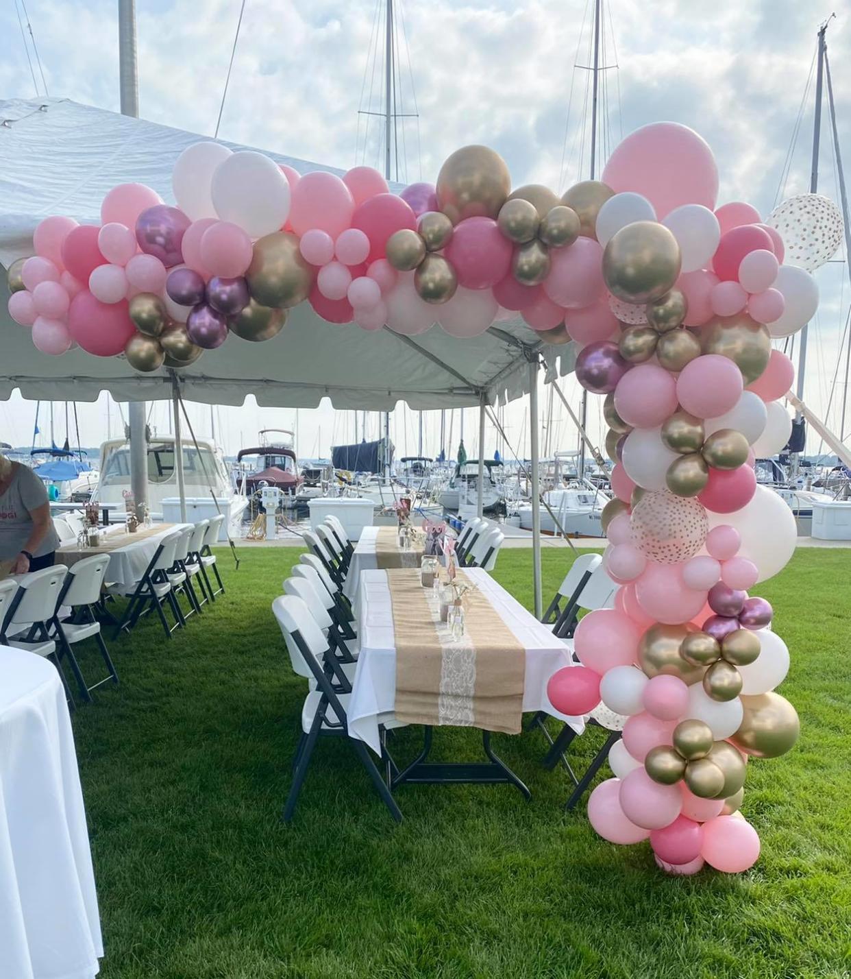 Balloon decorator Lisa Higgins provides creations for bridal showers, baby showers, birthday parties, weddings and other events across West Michigan.