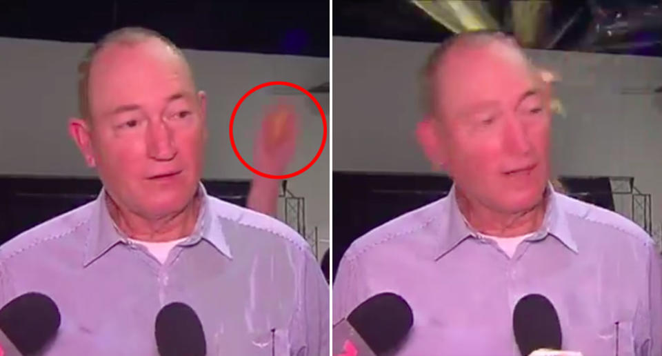 The teen who egged Senator Fraser Anning was arrested but released without charge. Source: 7 News