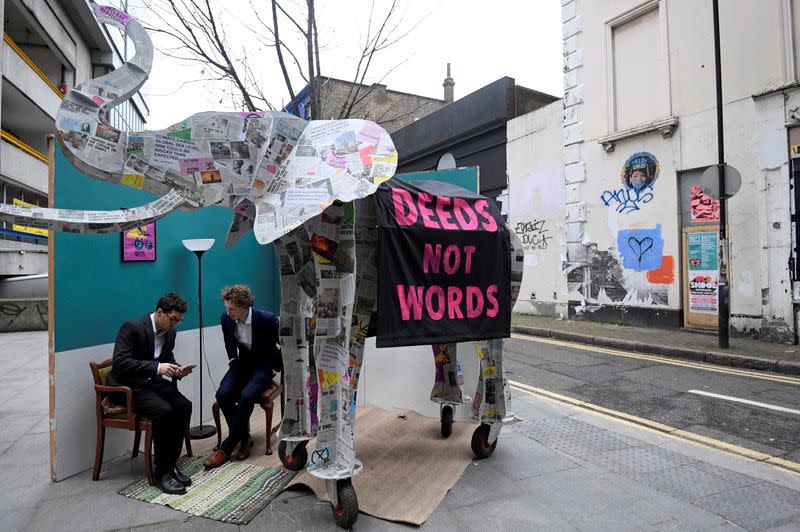 Extinction Rebellion protest in London