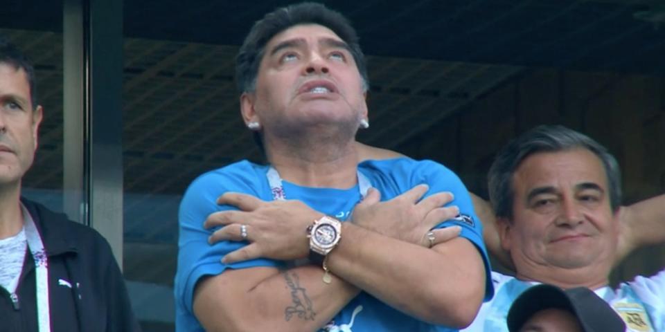 Diego Maradona is offering a $10,000 bounty to find the journalist responsible for sparking fake news about his death