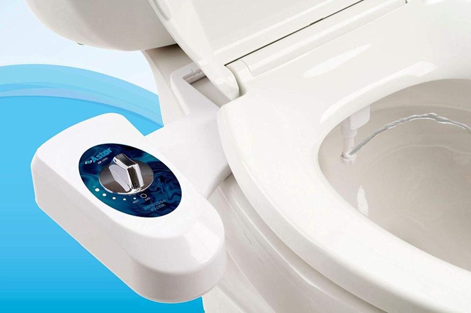 The Astor Bidet CB-1000 has more than 7,000 reviews. Find it for $35 on <a href="https://amzn.to/2WonnIm" target="_blank" rel="noopener noreferrer">Amazon</a>.