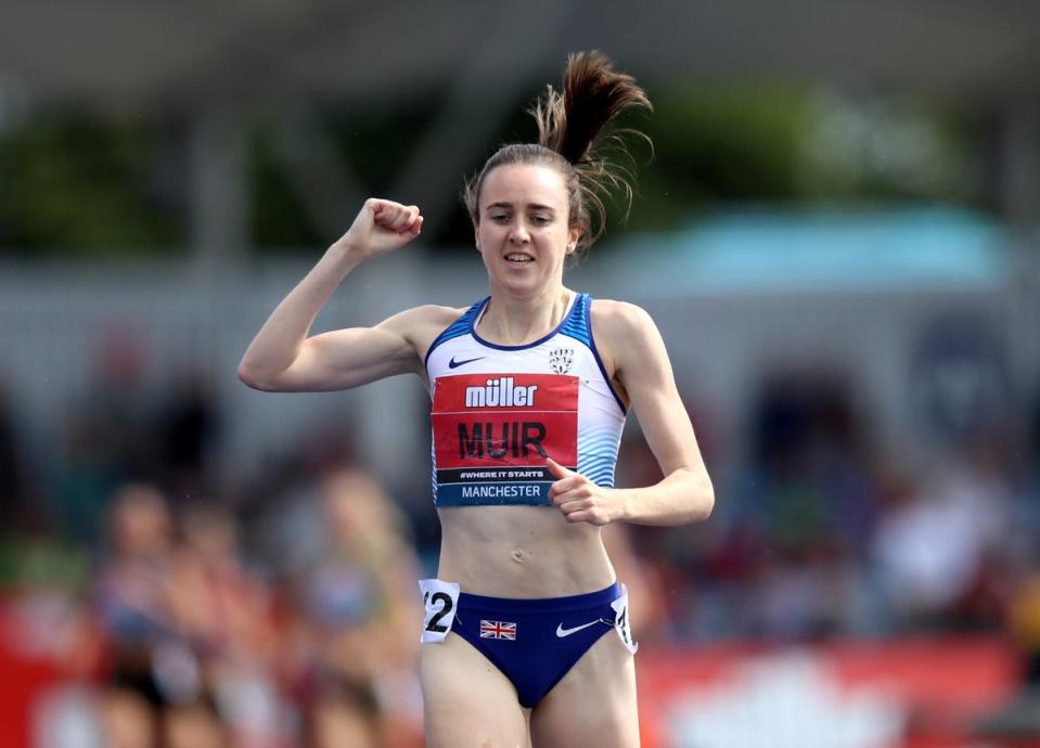 Laura Muir clinched Great Britain’s first medal of the World Championships with an impressive bronze in the 1500m (Isaac Parkin/PA) (PA Wire)