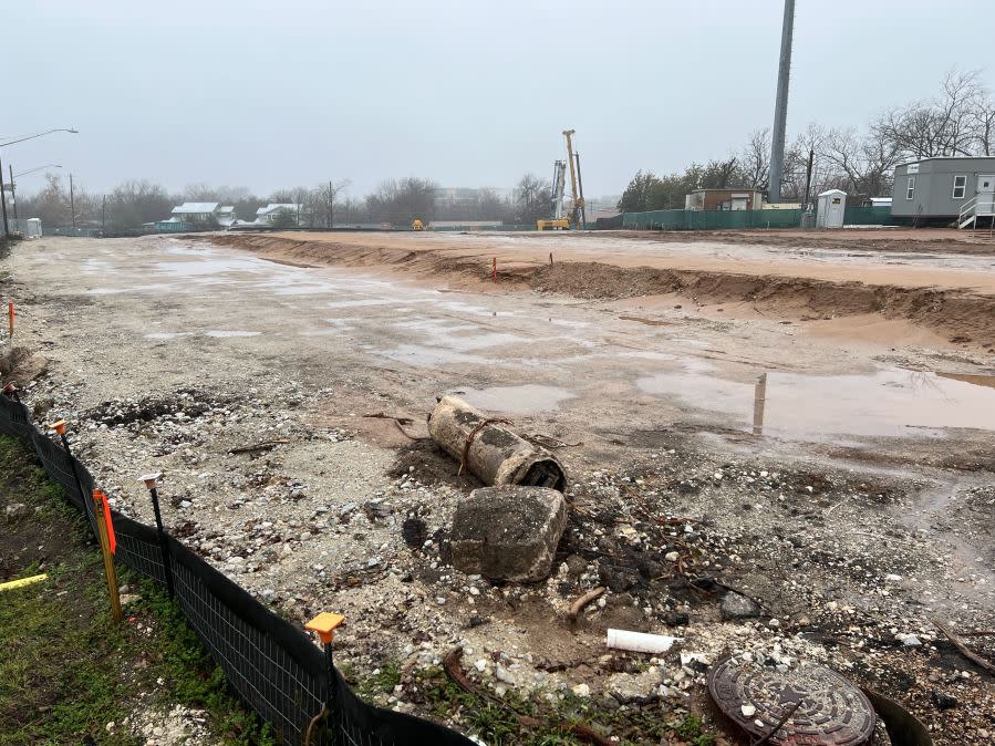 Ground broken on Seabrook Square affordable housing development in east Austin (KXAN photo/Todd Bailey)