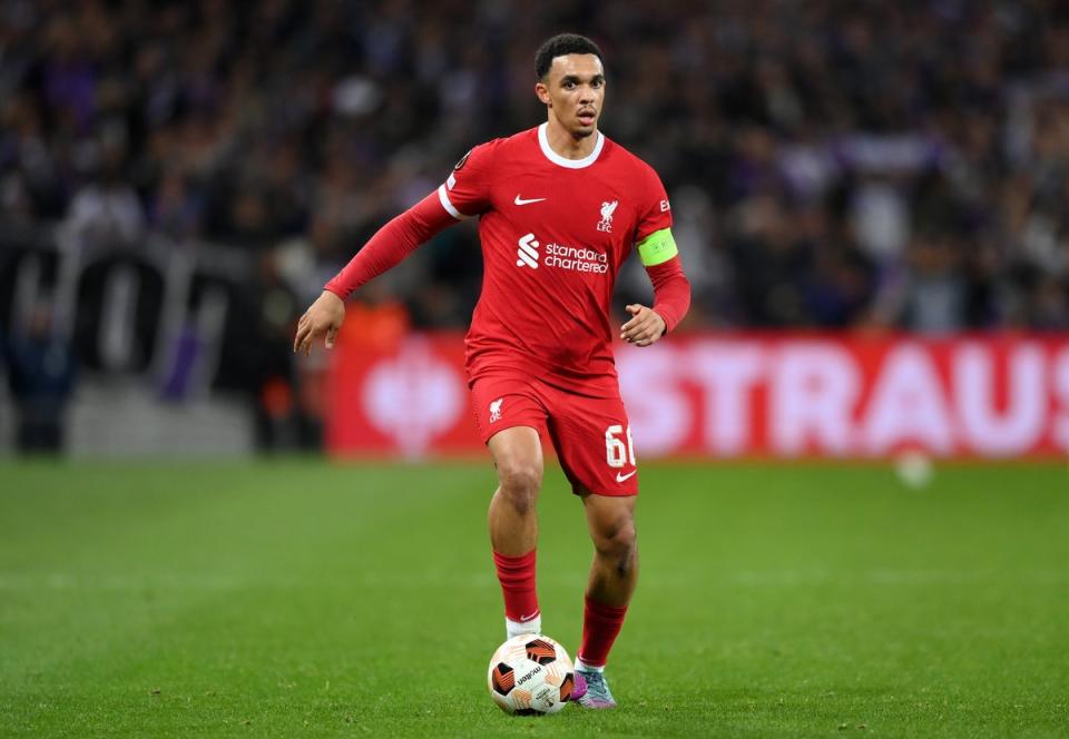 Trent Alexander-Arnold is Liverpool’s vice-captain this season (Getty Images)