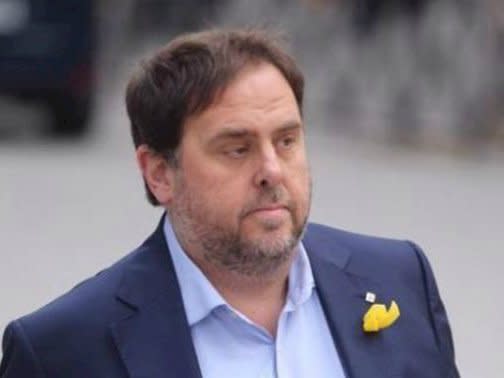 加泰隆尼亞自治區前副主席璜克拉斯(Oriol Junqueras)。(資料照/EFE)