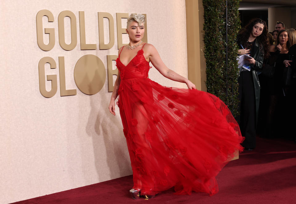 Les stars sur le tapis rouge des Golden Globes