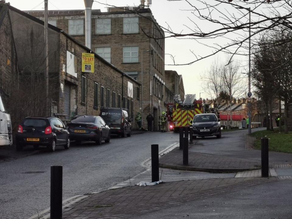 Bradford Telegraph y Argus: La escena en Jacob Street