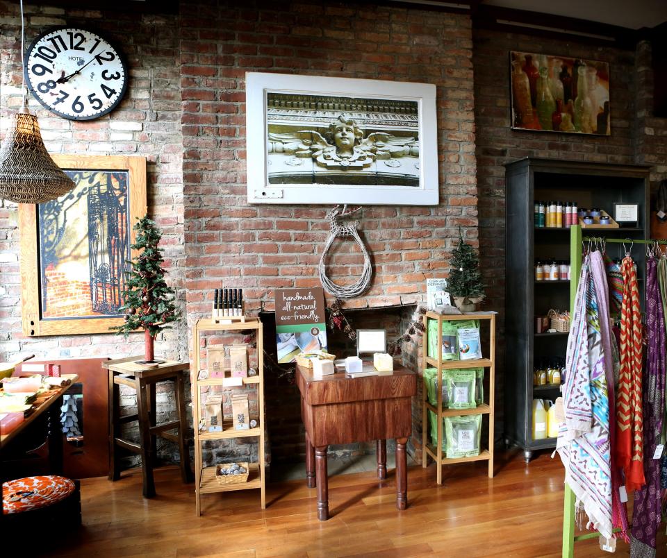 Avoid the frenzied crowds by shopping local stores, such as Peace of the Earth Boutique in Louisville.