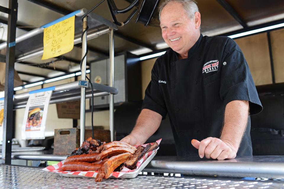 Okeechobee Steakhouse owner Ralph Lewis opened a roadside 'cue stand for a holiday weekend in 2019. It was so popular, it became a permanent enterprise called Okeechobee Prime Barbecue.