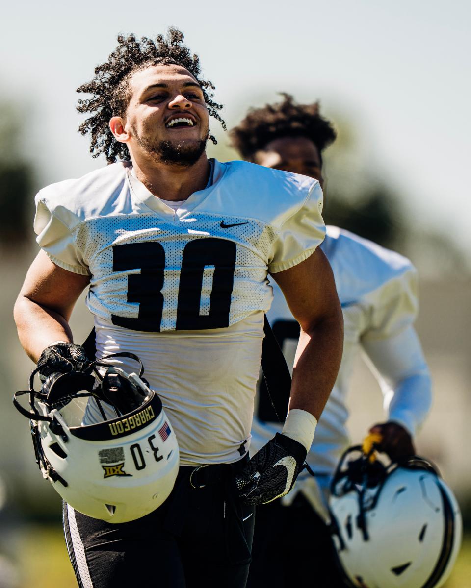 Kam Moore, a sophomore from nearby Sanford, is one of the contenders for the second linebacker spot next to Jason Johnson entering the spring.