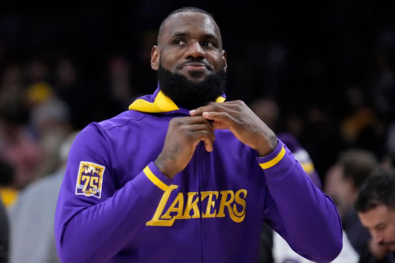 ▲「詹皇」LeBron James並沒有對推特的訂閱服務進行付費，但他仍然保有藍標。（圖／美聯社／達志影像）