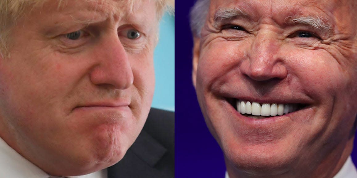 boris johnson joe biden brexit