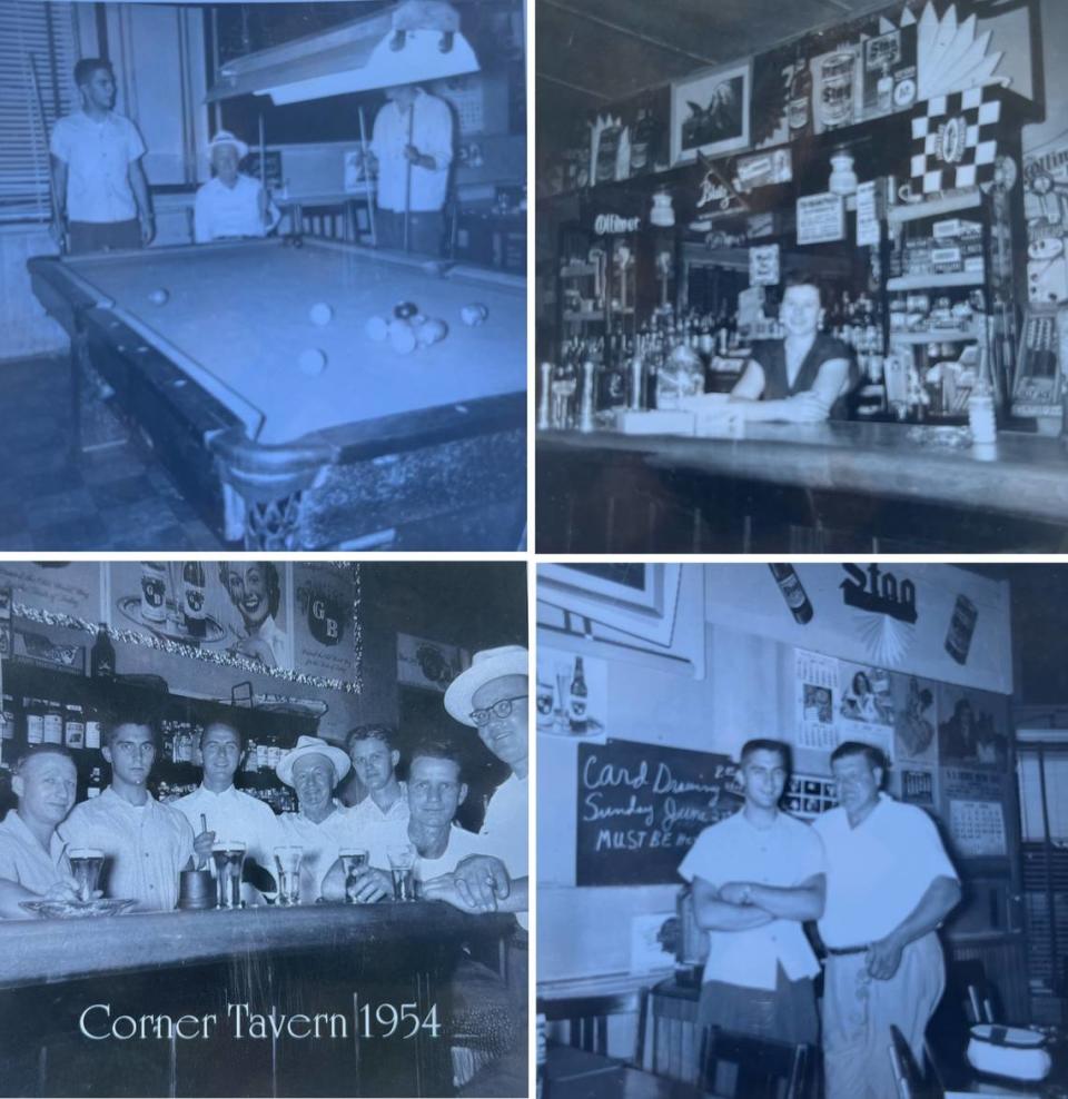 This collage shows employees and customers at the Corner Tavern on Mascoutah Avenue in Belleville in the 1950s. The bar is now being renovated. It’s expected to reopen as Charlie’s Off Main.