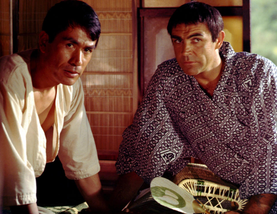 YOU ONLY LIVE TWICE, Tetsuro Tamba, Sean Connery, 1967