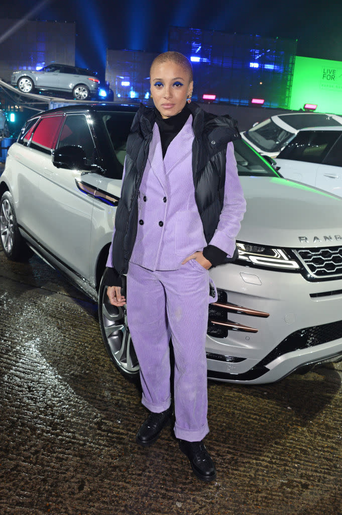 Adwoa Aboah at the Range Rover Evoque World Premiere