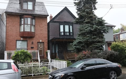 Meghan Markle's former home in Toronto - Credit: AKGS