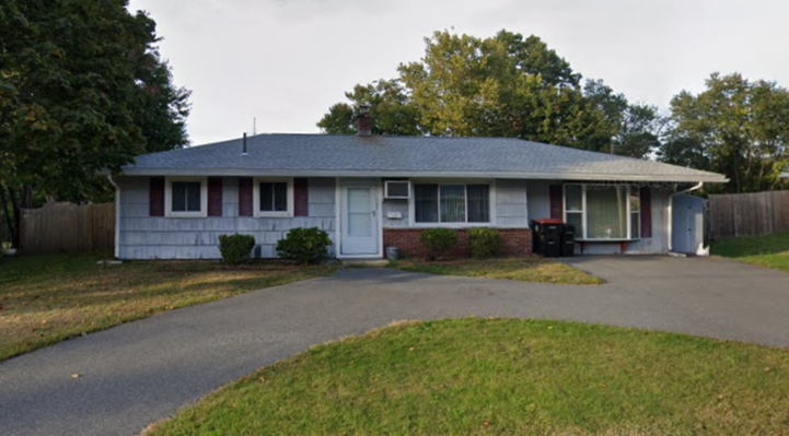 This house at 149 Kevin Road in Brockton sold for $420,000 on Feb. 2, 2024. (Google Maps, 2019)