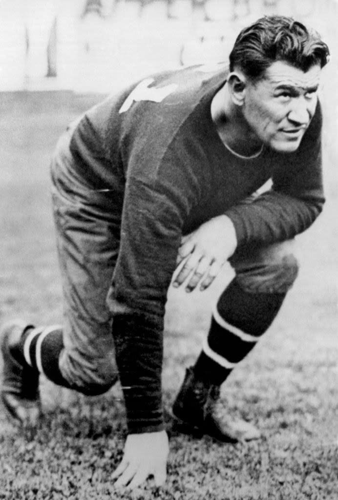 Jim Thorpe competing