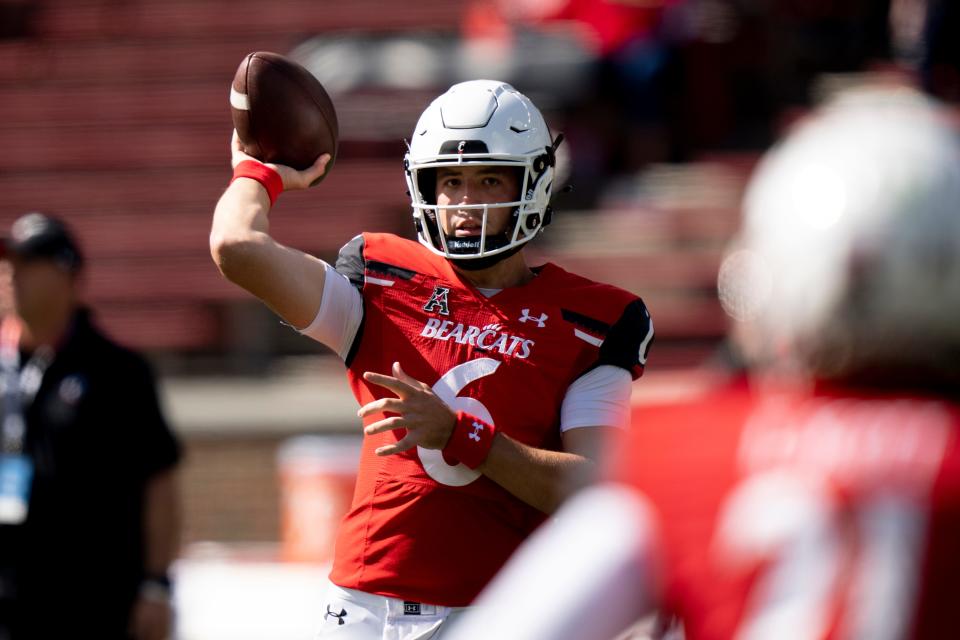 Cincinnati Bearcats quarterback Ben Bryant returns to the field this week after suffering a concussion against South Florida.
