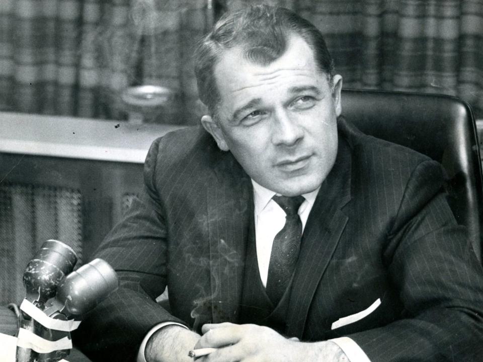 Attorney F. Lee Bailey, poses in a photo taken in 1967.