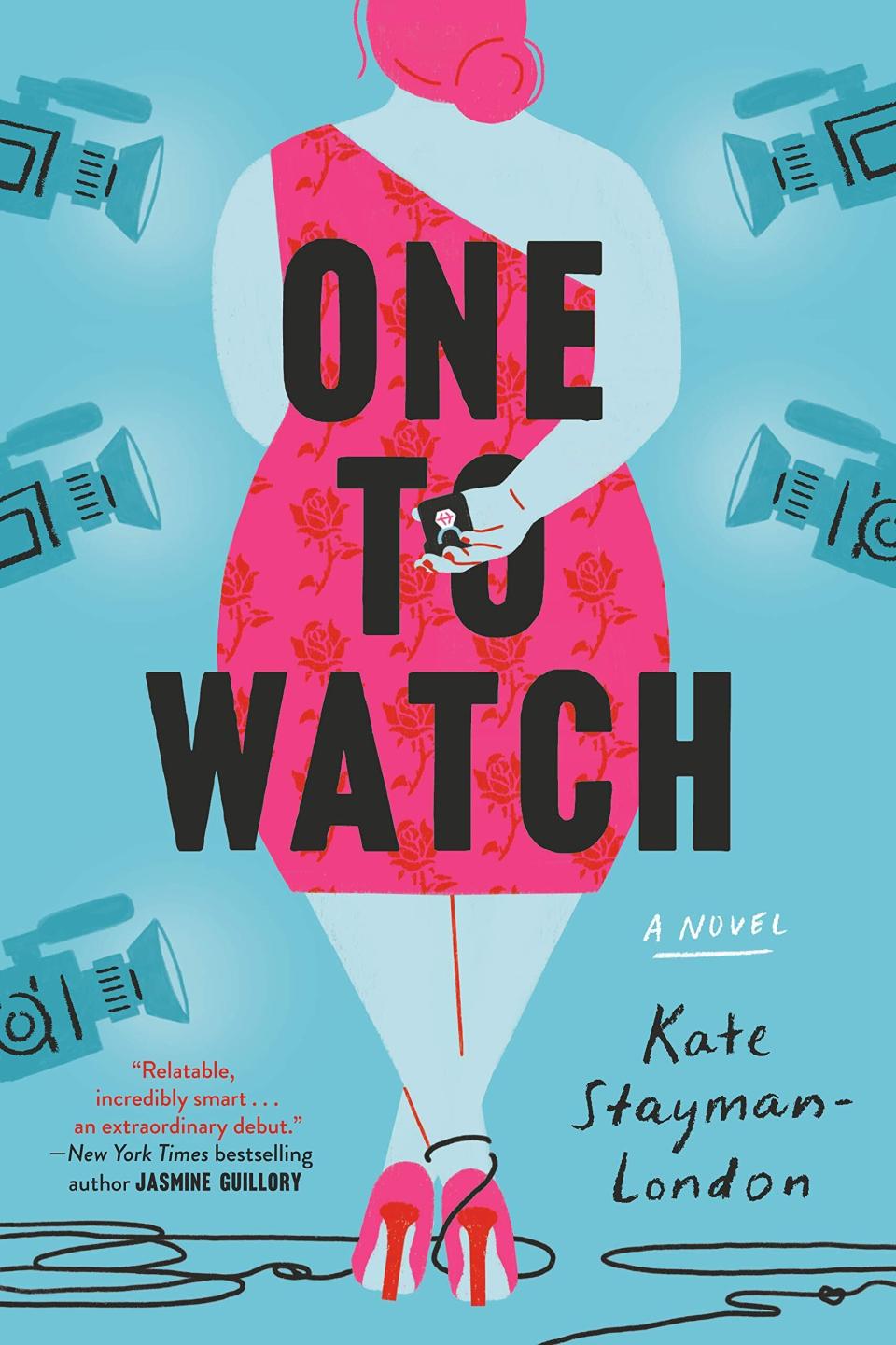 &ldquo;One to Watch&rdquo; is the perfect pick for fans stuck between seasons of "The Bachelor" and "The Bachelorette." Bea is a stylish plus-size fashion blogger whose life couldn&rsquo;t be any better &mdash; except for her broken heart, that is. When she gets an unexpected call from "Main Squeeze" (similar to "The Bachelorette"), Bea decides to accept the offer to help her career. But she has one condition: She will not fall in love. When the cameras start rolling, however, Bea begins to realize that love might be a little more complicated than she thinks. Read more about it on <a href="https://www.goodreads.com/book/show/53103895-one-to-watch" target="_blank" rel="noopener noreferrer">Goodreads</a>, and grab a copy on <a href="https://amzn.to/3f34oJK" target="_blank" rel="noopener noreferrer">Amazon</a>. <br /><br /><i>Expected release date: July 7</i>