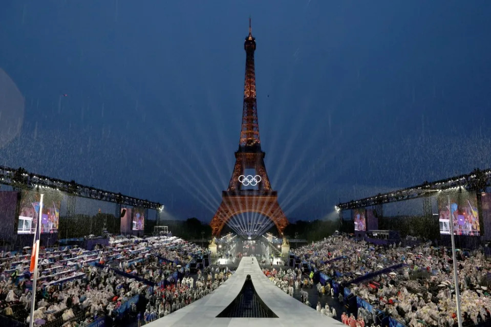 An Olympic advertiser pulled out of the games after the opening ceremonies. Getty Images