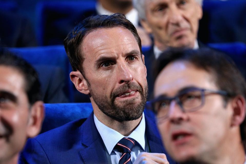 Southgate at the draw for the 2018 World Cup in Russia  (Getty Images)