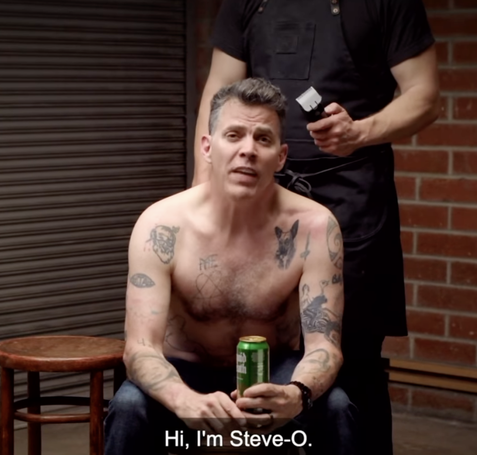 "Hi, I'm Steve-O."