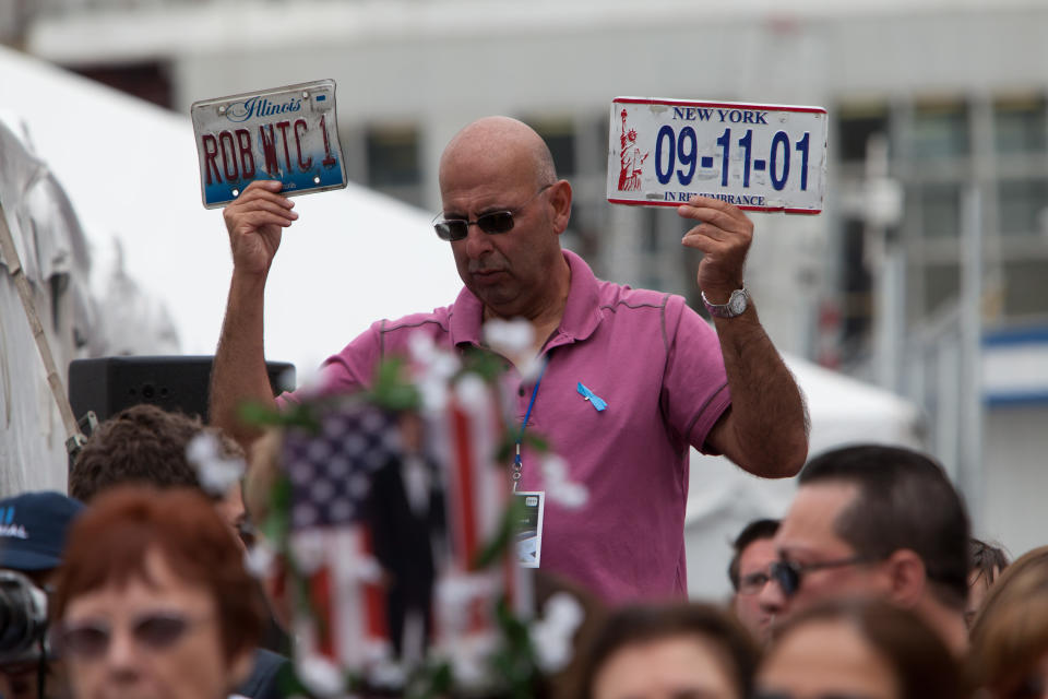 New York City Commemorates 10th Anniversary Of 9-11 Terror Attacks