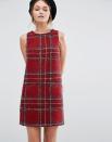 <p><a rel="nofollow noopener" href="http://www.asos.com/new-look/new-look-tartan-boucle-shift-dress/prd/7176761?iid=7176761&clr=Redpattern&SearchQuery=tartan&pgesize=53&pge=0&totalstyles=53&gridsize=3&gridrow=3&gridcolumn=1" target="_blank" data-ylk="slk:ASOS, £29.99;elm:context_link;itc:0;sec:content-canvas" class="link "><i>ASOS, £29.99</i></a> </p>