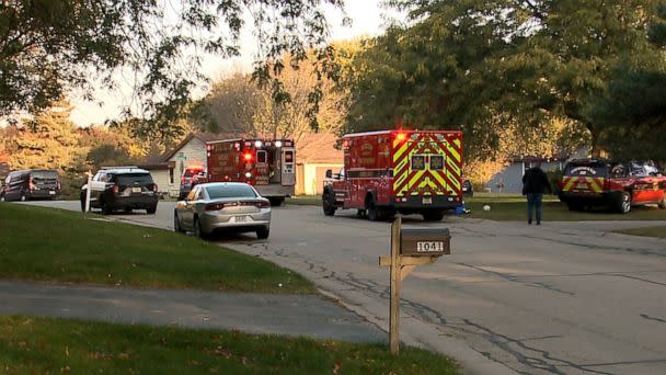 PHOTO: Several people have died in a deadly fire at a Hartland, Wisconsin, apartment building, Oct. 21, 2022. (WISN)