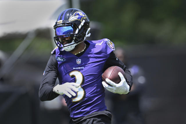 Odell Beckham Jr. suits up for first time in 16 months as Ravens begin ...