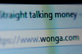 File photo dated 16/12/12 of the website of payday loan company Wonga, as payday loan firm is to start using a new