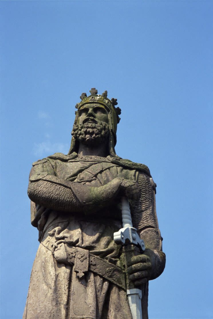 Scientists have recreated the face of Robert the Bruce using a cast of his skull