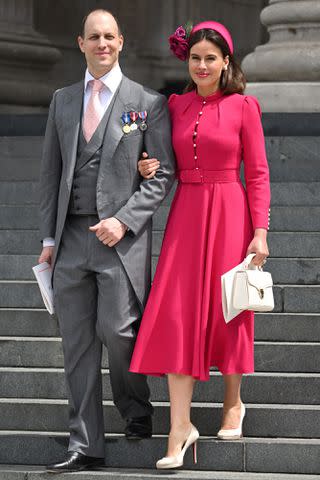 <p>Karwai Tang/WireImage</p> Lord Frederick Windsor and Sophie Winkleman in June 2022