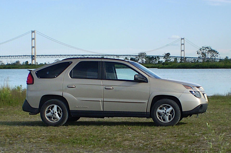 <p><strong>Legend:</strong> In every respect but one, the Aztek is remembered as a roomy, practical, mid-size crossover <strong>SUV </strong>that in many ways was a harbinger of the soft-roaders that are an everyday sight on America’s roads today. It had a job to do, and it did it. No problem. Nothing to see here. Move along.</p><p><strong>Lemon:</strong> Yes, but <em>look</em> at it. The <strong>Fiat Multipla</strong> might have been weird, but the Aztek was almost frightening. It can’t be a coincidence that it was thrashed in the marketplace by its corporate cousin, the mechanically identical but much less ugly <strong>Buick Rendezvous</strong>, which found more buyers in its second worst year than the Aztek did in its best. And, while it’s difficult to blame the fall of a brand on a single model, we might note that Pontiac had survived for 74 years before the Aztek came along, and lasted for only three after it was discontinued.</p><p><strong>Verdict:</strong> Lemon</p>