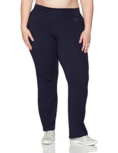 Plus-Size Sleek Fit Bootcut Yoga Pant