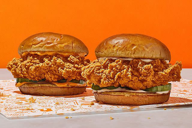 <p>Popeyes Louisiana Kitchen</p> Popeyes Is Giving Away Free Chicken Sandwiches for National Sandwich Day with a BOGO Deal