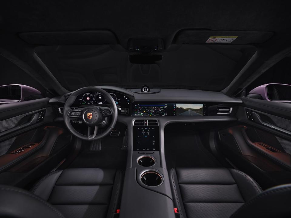 2025 porsche taycan 4s sports turismo interior