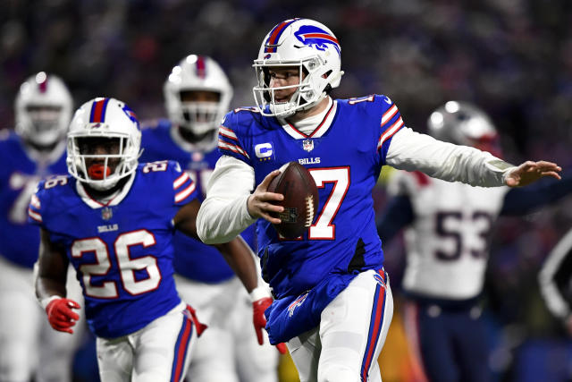 Allen-led Bills throttle division rival Patriots, 47-17 – The Oakland Press